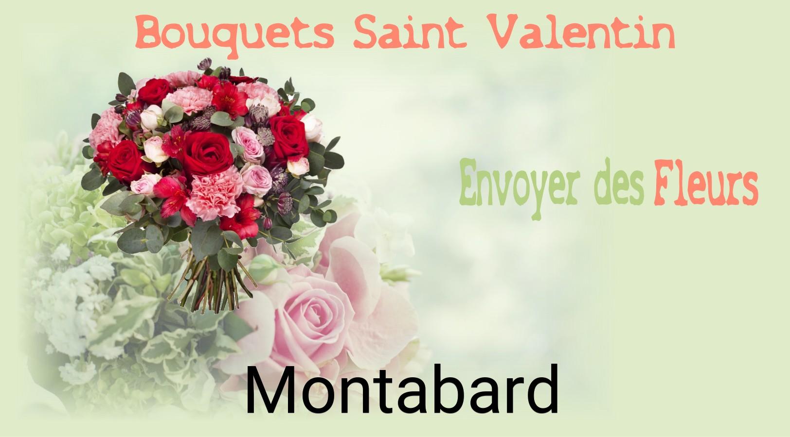 Roses de Saint-Valentin livrées à Montabard